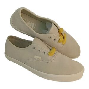 Vans Authentic Womens New Low Pro Cream Sneakers - Size 7.5